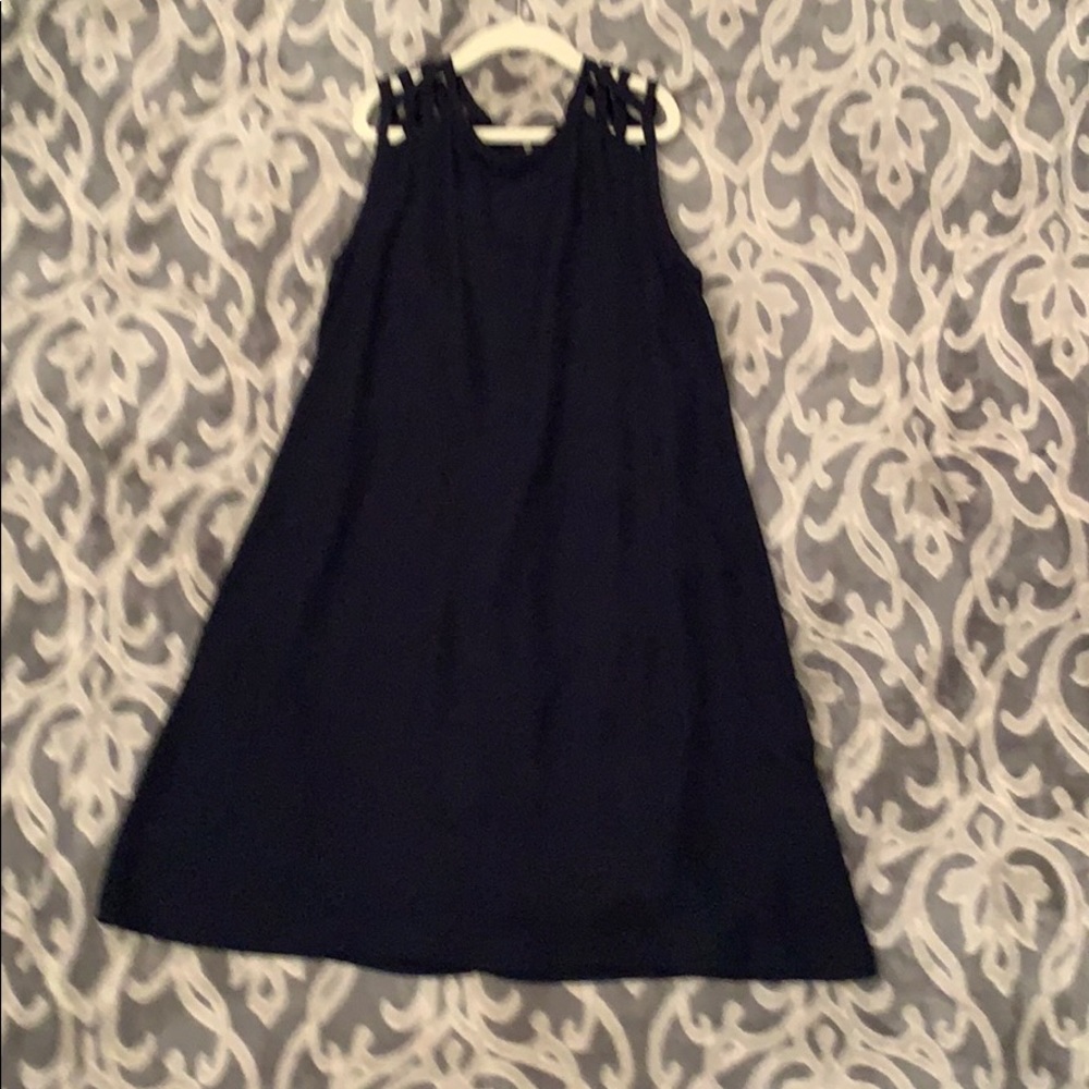 Navy blue dress